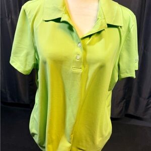 Greg Norman Collection Lime Green Polo Shirt